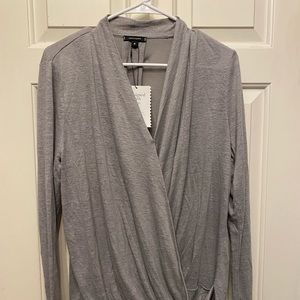 Stella and Dot Erica Top in Gray NWT